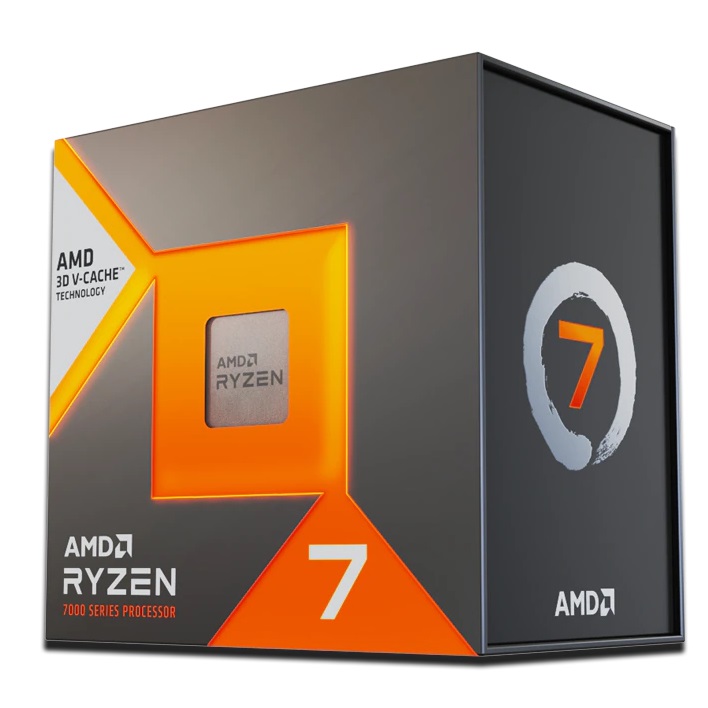 AMD Ryzen 7 7800X3D 4.5-5.0 Ghz, 8 Çekirdek, 104 MB(L2+L3), AM5, 120W İşlemci (CPU Fan YOK)