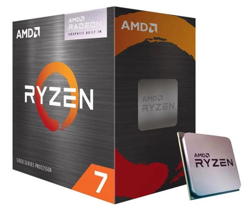 AMD Ryzen 7 5700G 3.8-4.6 Ghz, 8 Çekirdekli, 16 MB, AM4, 65W + RADEON GRAPHICS